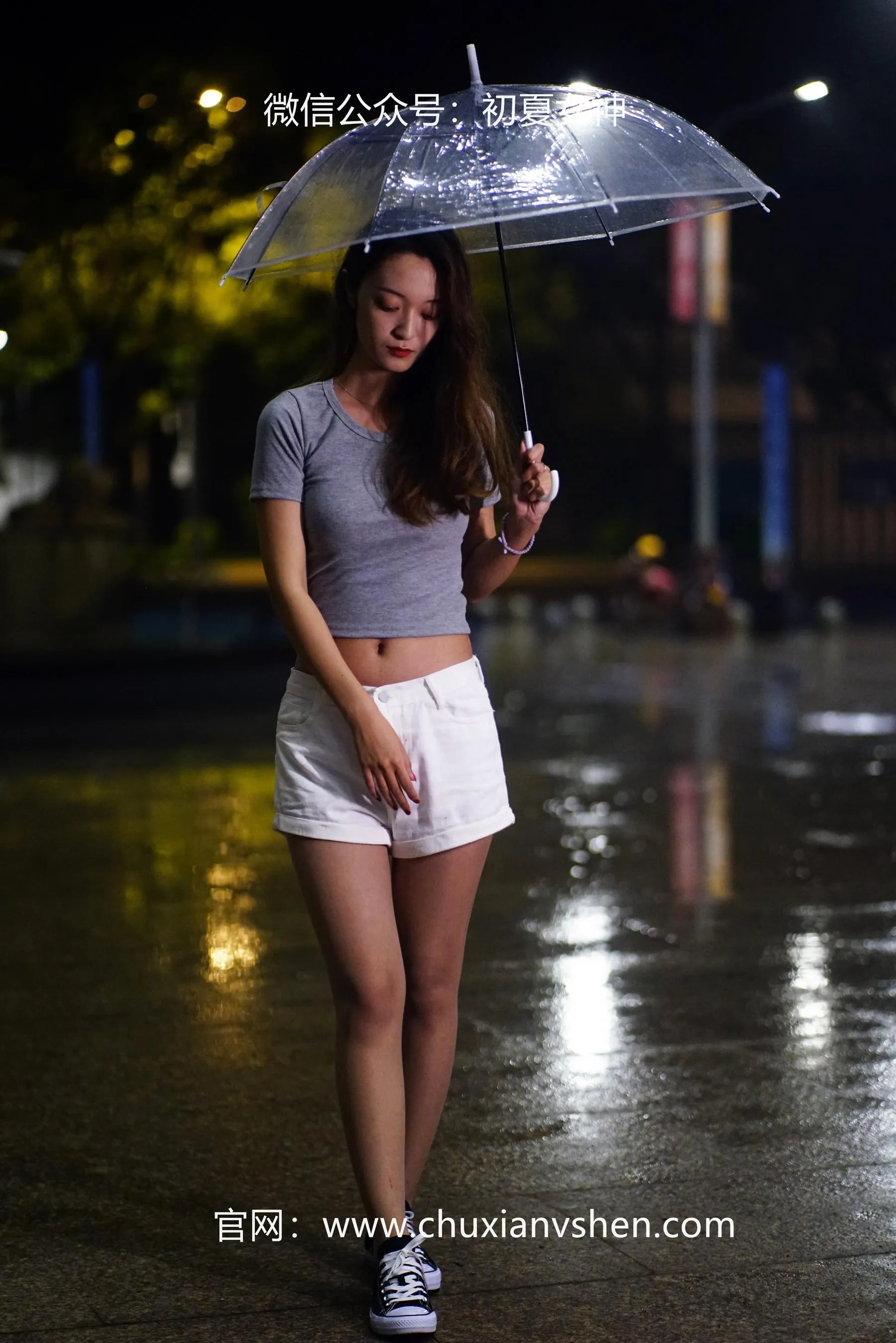 初夏女神 NO.037 依依 夏日夜雨 [72P]插图3